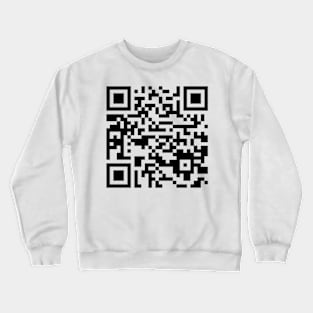 Trump Dance QR Code Crewneck Sweatshirt